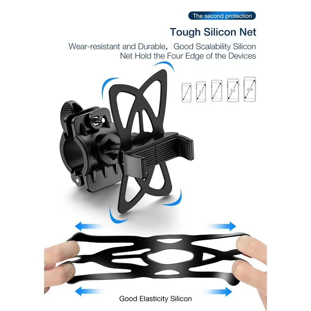 MTB для крепления мобильного телефона на велосипед держатель телефона Мотоцикл Велосипед Чехол для Телефона Руль кронштейн Аксессуары для