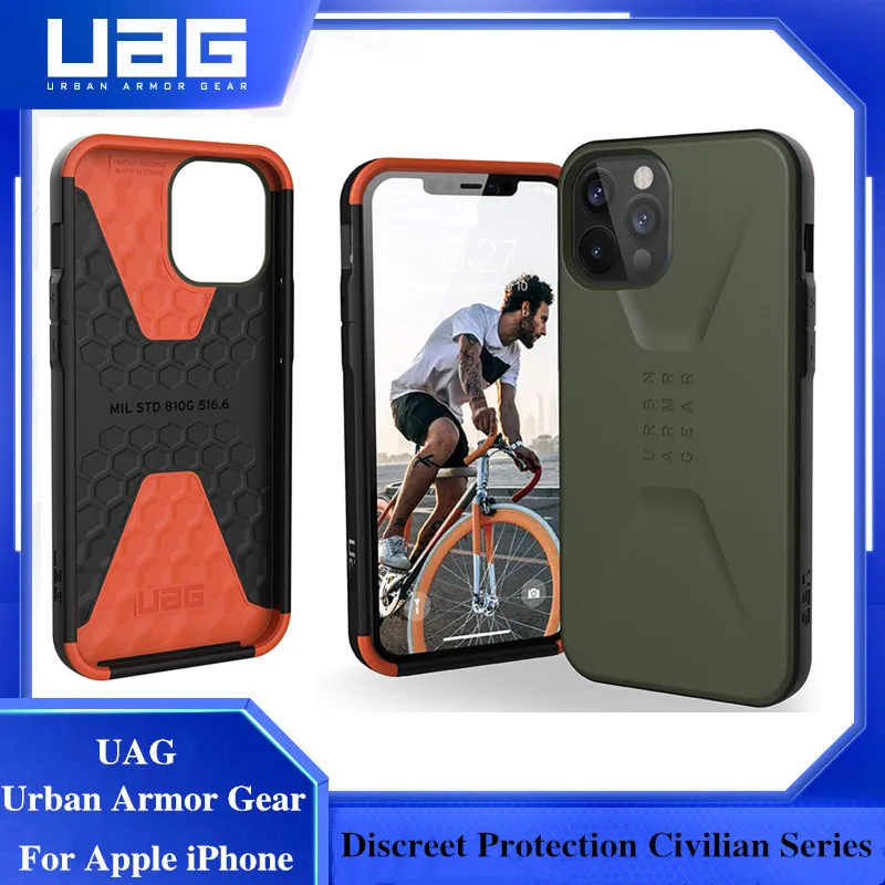 Защитный армированный чехол UAG для Apple iPhone 13 Pro Max X Xs Xr 6 6s 7 8 Plus SE 2020 11 12 | Мобильные