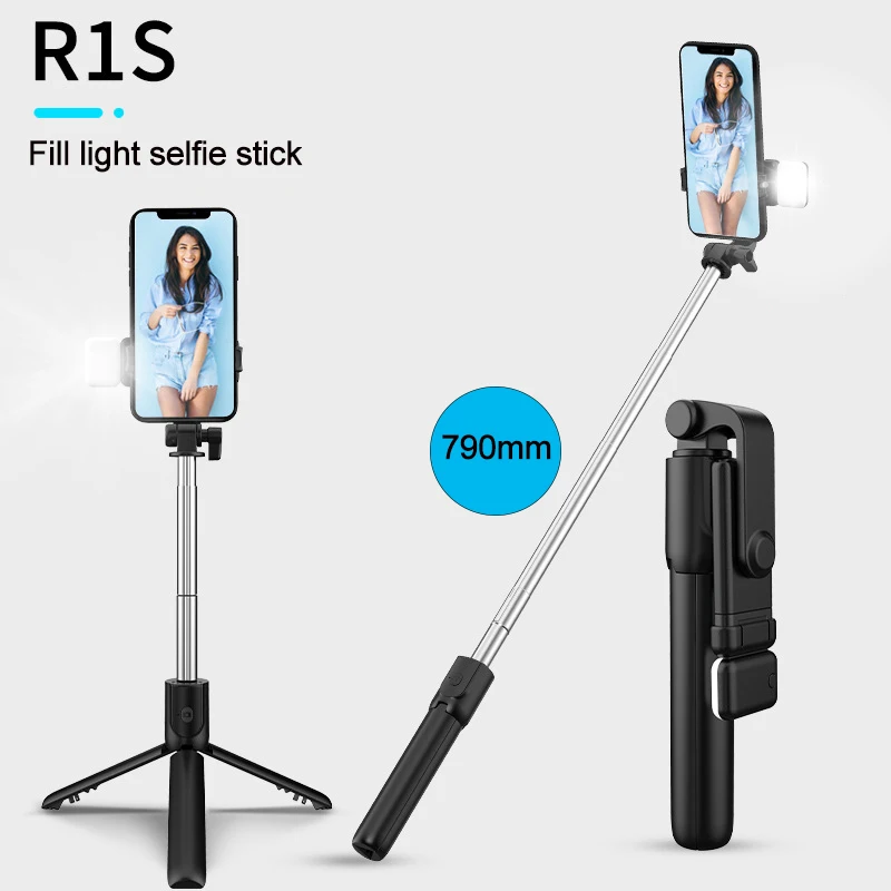 Selfie Stick Sports Camera Selfie Stick Cell Phone Selfie Stick Smartphone Selfie Stick Customizable Selfie Stick Wireless bluetooth foldable mini tripod with fill light shutter remote control