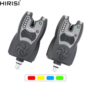 

2pcs Digital LED Fishing Bite Alarms with LED Band Carp Fishing Bite Indicator Carp Fish Alarms