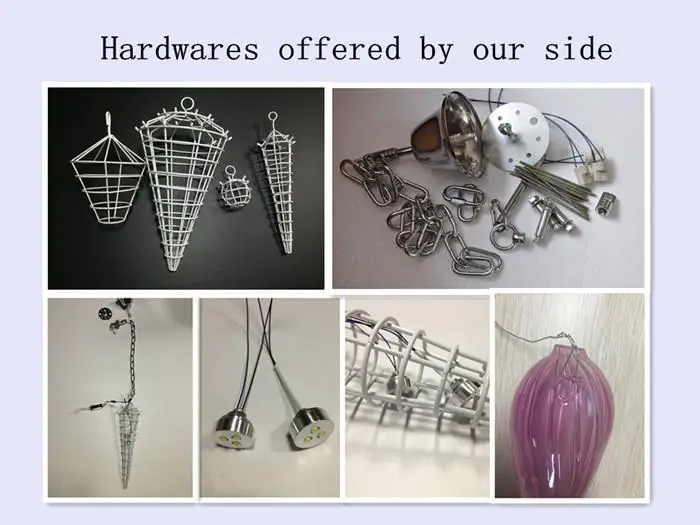Accessoires de lustre