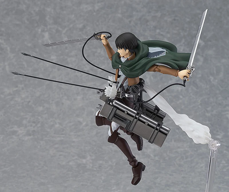 Аниме атака на Титанов Eren Jaeger Mikasa Ackerman Levi Ackerman ПВХ фигурка модель коллекционные игрушки подарки