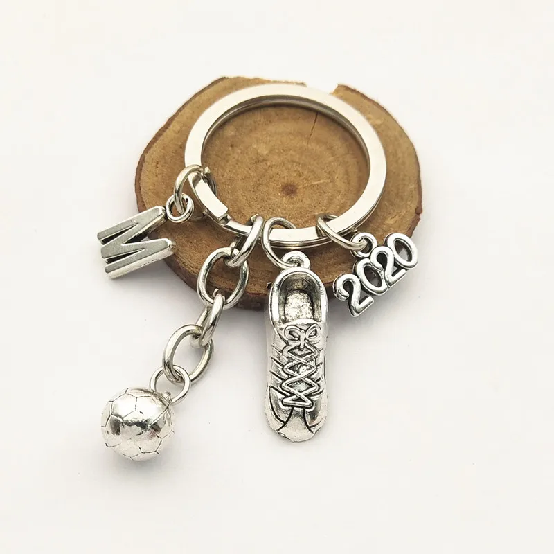 2020 (A-Z) Custom модный творческий брелок для ключей charm футбольная обувь | Украшения и