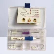 

Embroidery Punch Needle Kit Stitching Tool Set Embroidery Pen Set Knitting Sewing Tools