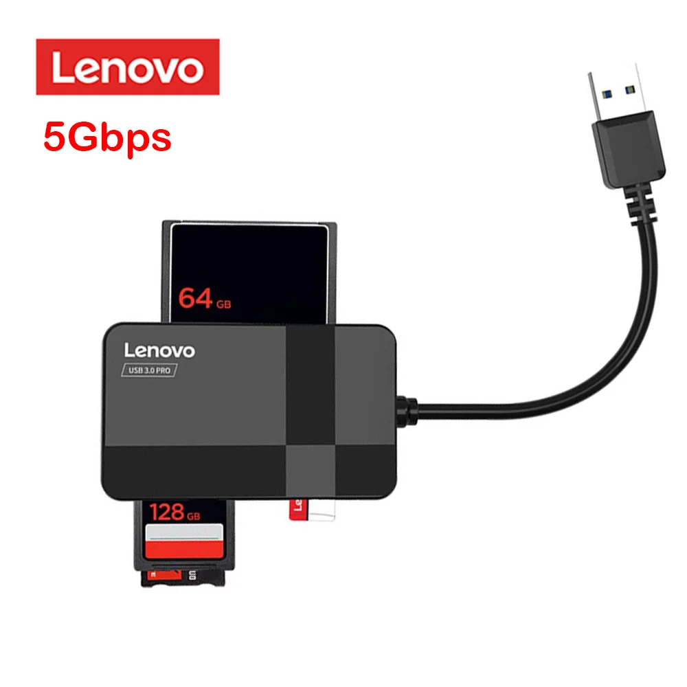 Устройство чтения карт памяти Lenovo D303 5 Гбит/с USB 3 0 | Компьютеры и офис