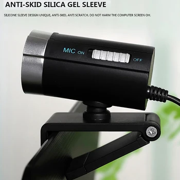 

USB Webcam A20 1.3 million HD PC Camera Web Cam 360 Degree MIC Clip-on Night Vision For Skype Computer Desktop веб камера
