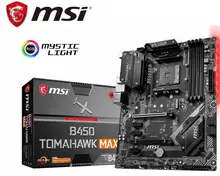 Nova msi placa-mãe b450 tomahawk max amd ryzen 3rd cpu am4 gaming m.2 usb 3.1 4xddr4 crossfire atx b450 marca mainboard(China)