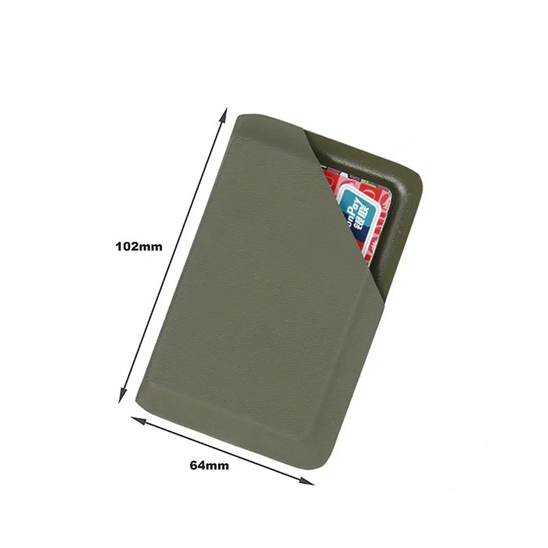 TMC Tactical открытый Kydex Чехол для карт кредитный зажим для карточки черный/армейский зеленый