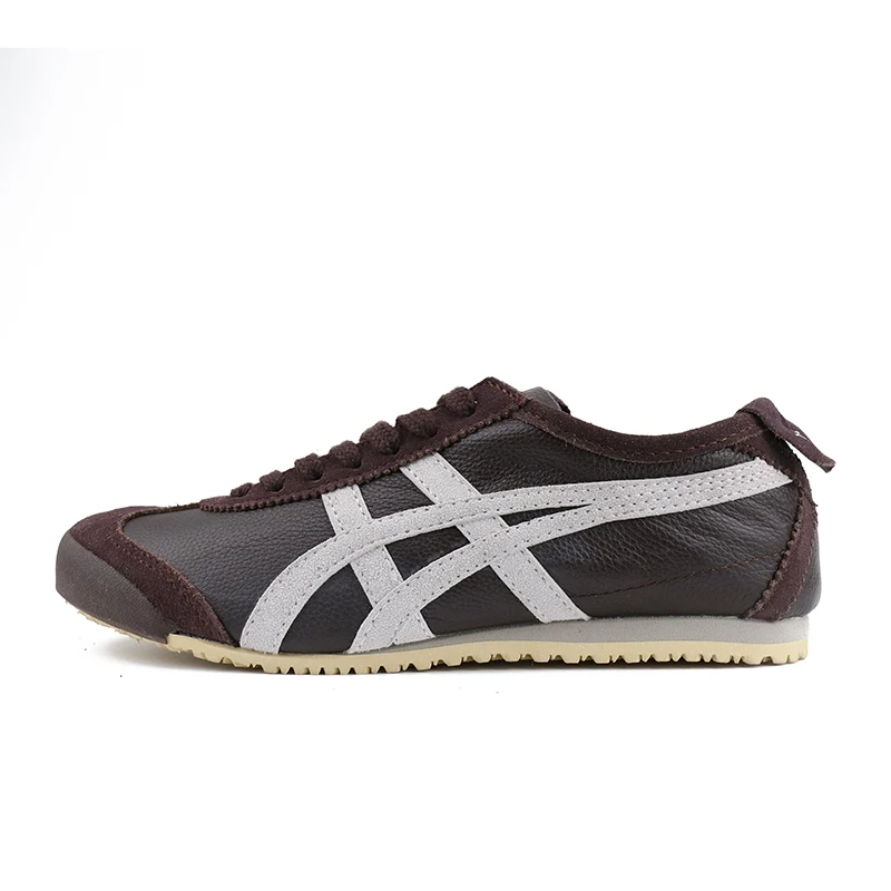 Оригинальные кроссовки Onitsuka Tiger Мексика 66 для мужчин и женщин для скейтбординга; нейтральные кроссовки для бега и отдыха; Низкие Нескользящие прочные кроссовки