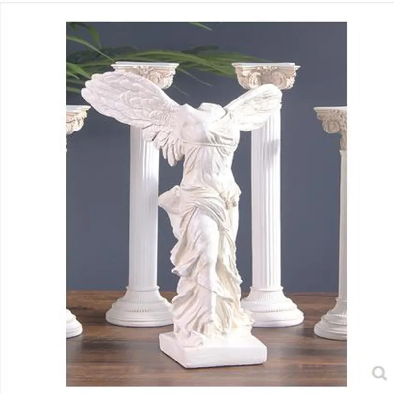 European retro Roman column model crafts creative home accessories resin furnishings shooting props