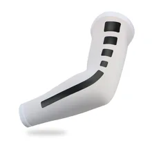 Лидер продаж, спортивные солнцезащитные-упорная манжета налокотник предотвращается скольжения налокотник Для мужчин Баскетбол альпинизм защита рук