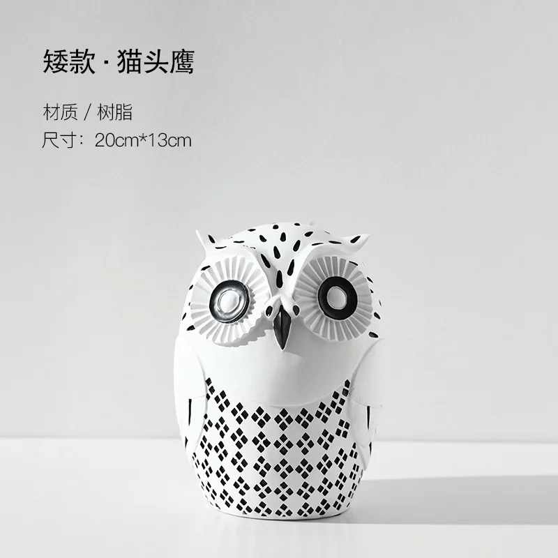 christmas decorations Nordic Home Decorations Modern Simple Living Room Office Studio Decoration Soft Owl Creative Decoration