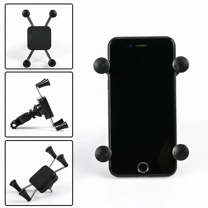 

Bicycle Universal Mobile Phone Stand Holder Motorcycle GPS Cell Phone Bracket Mount WWO66