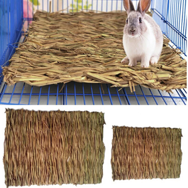 Cage Rabbits Guinea Pigs Rabbit Guinea Pig Cage Bed Mats Rabbit Grass Chew Mat Aliexpress