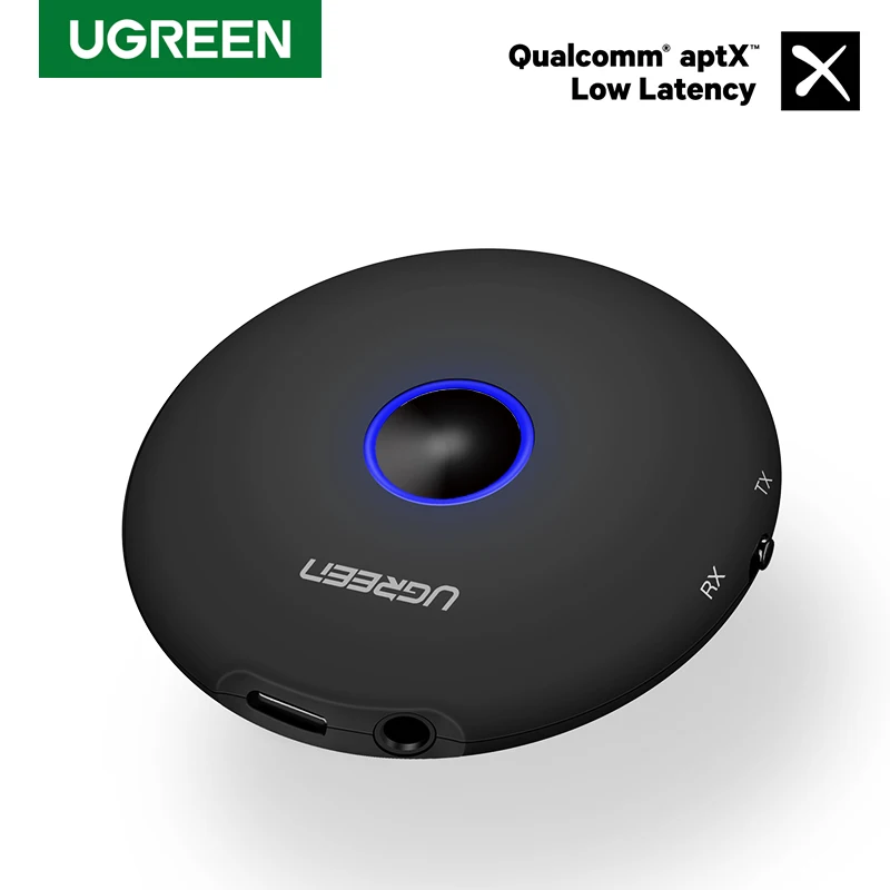 Ugreen Bluetooth передатчик приемник aptx LL адаптер 3,5 мм разъем аудио ПК музыкальный рецептор AUX Bluetooth 4,2 3,5 мм Ugreen Bluetooth передатчик приемник aptx LL адаптер 3,5 мм разъем аудио ПК музыкальный рецептор AUX Bluetooth 4,2 3,5 мм