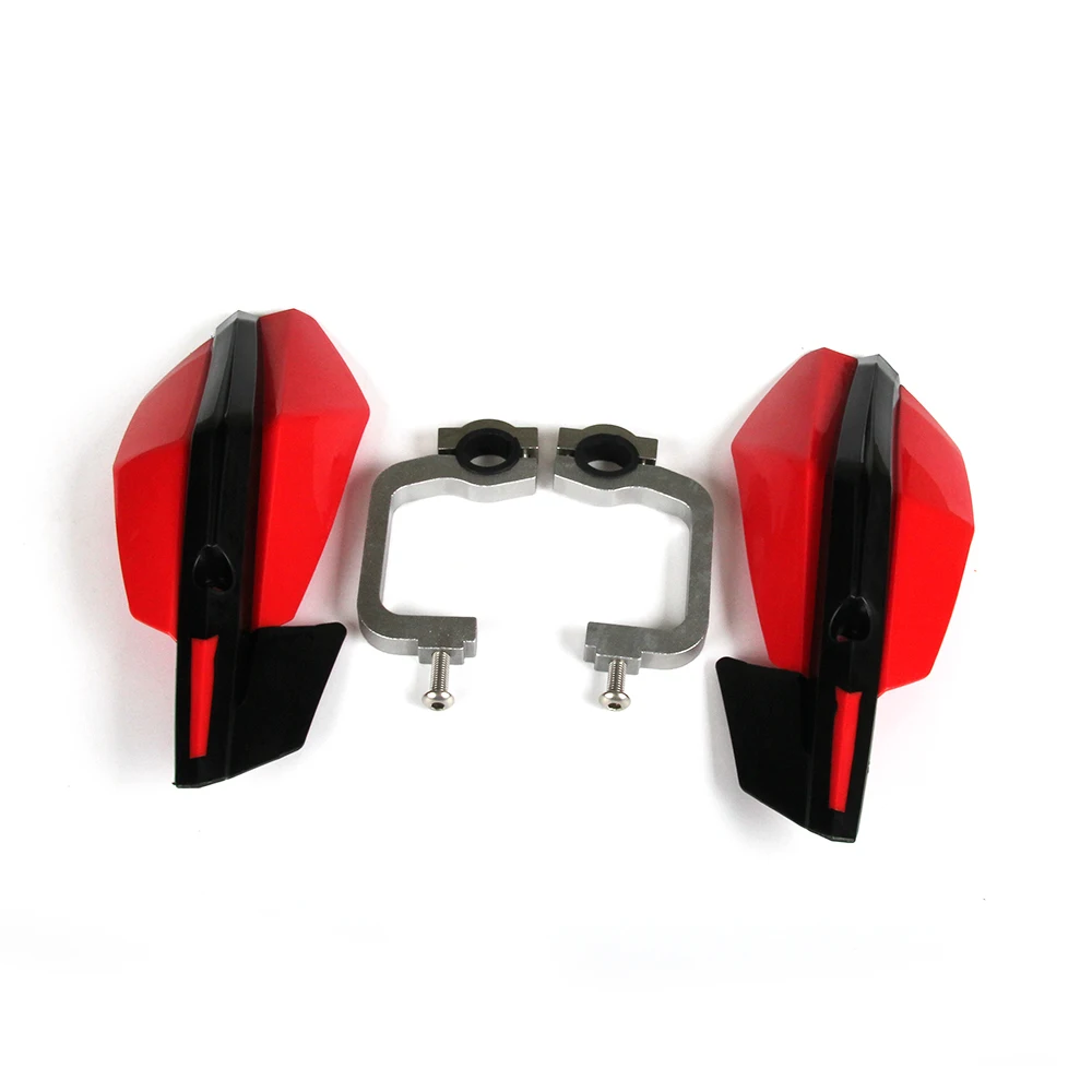 Руль мотоцикла защита для рук Защита для рук ручка для KTM EXC excf SX SXF SXS MXC MX XC XCW XCF XCFW LC4 EGS Байк - Цвет: Красный