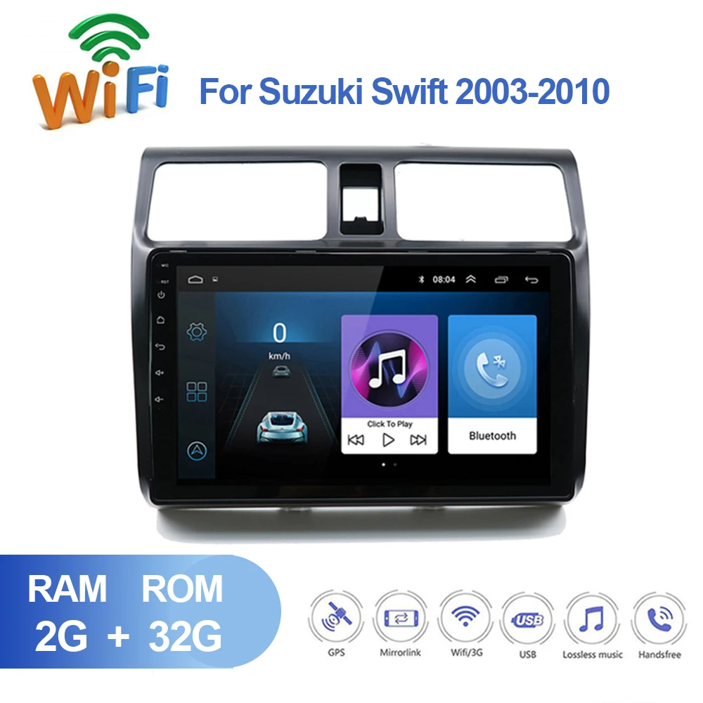 Головное устройство для автомобиля 2 din Android 9 1 радио Авторадио навигация Gps SUZUKI SWIFT