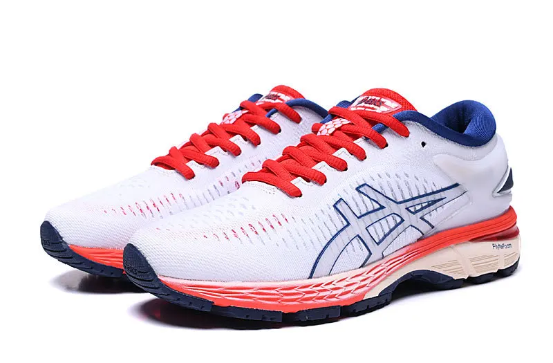 Оригинальные ASICS Gel Kayano 25 женские кроссовки Asics Женская спортивная обувь для бега Asics-Gel Kayano 25