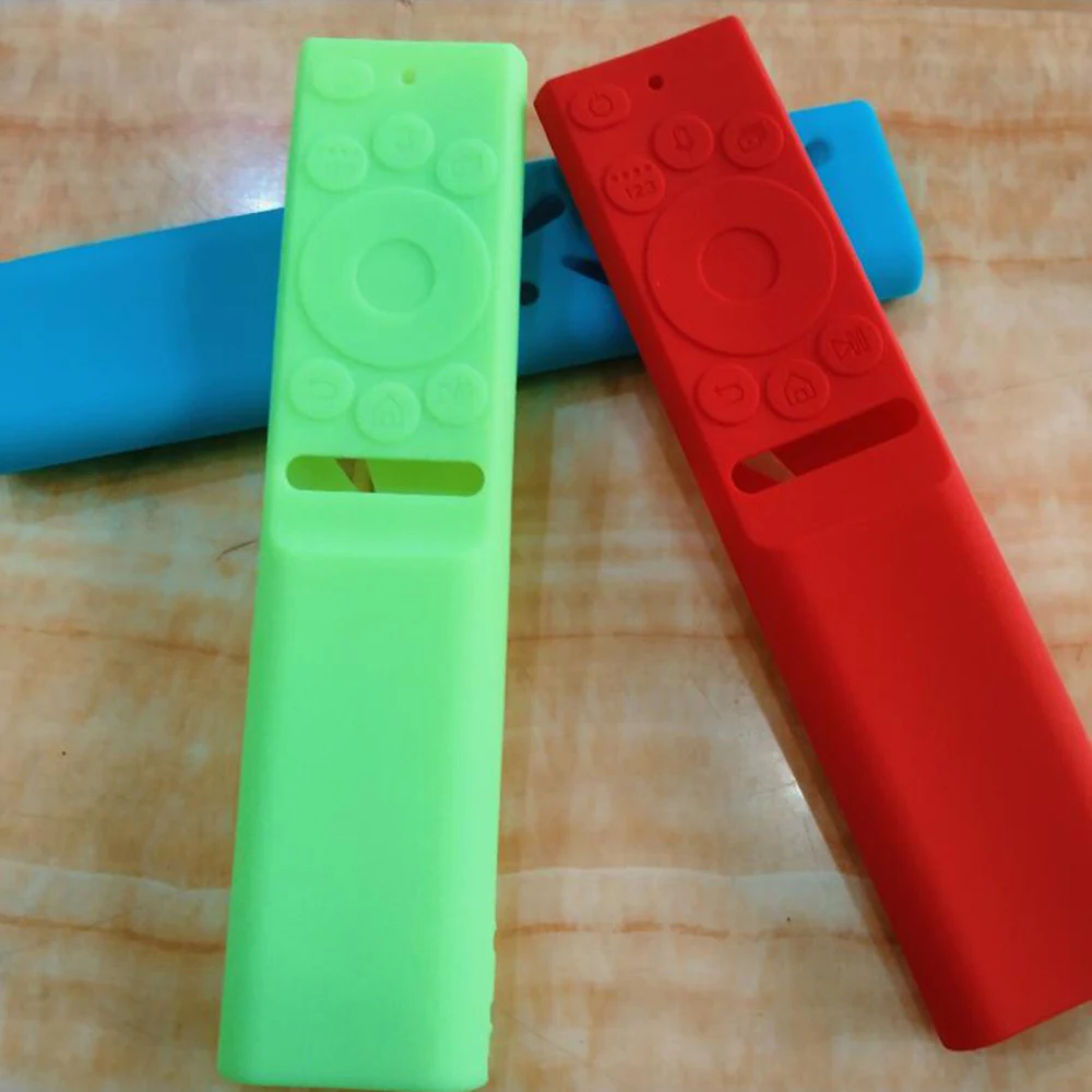 Custodia Protettiva In Silicone Anti Goccia Custodia Protettiva Per Samsung Tv Smart Voice Solar Qa55 65 75 85 Telecomando