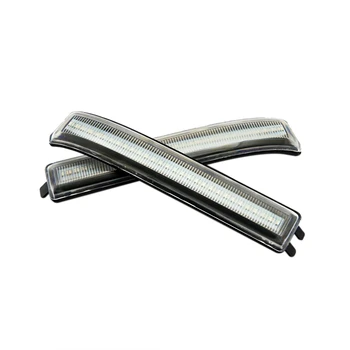 

for Ford F150 2009-2014 Car Rear View Mirror Flowing Turn Signal Lights Side Mirrors Indicator Lamps Reflector 2Pcs