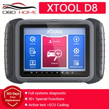 

XTOOL D8 D7 OBD2 Car Automotive Full System Diagnostic Tools Key Programming ABS SAS TPMS DPF Code Reader Scanner Tool KO MK808