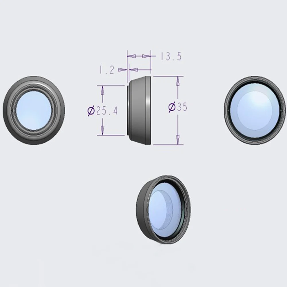 Для DJI OSMO ACTION Macro Lens 15X Zoom HD Lens внешнее Оптическое стекло HD High Light прозрачная линза