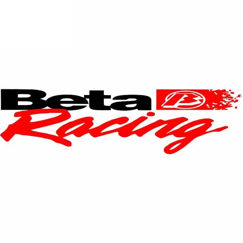 

Hot New Creative Extraordinary for Beta Racing Vinyl Car Sticker Decals Motorcycl PVC 13cm X 4cm