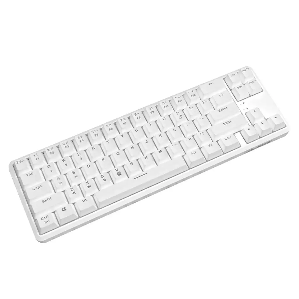 Ajazz K680T Gaming Mechanical Keyboard 68 Keys Wireless Bluetooth / Type-C Wired Gaming Keyboard Blue Black Red Brown Switch