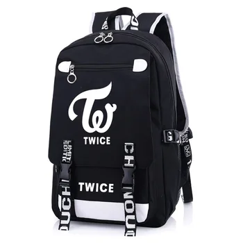 

BLACKPINK Backpack Girls School Bags for Teenage Boys Student Large Back Pack Women Korean Kpop TWICE Fashion Cool USB Bagpack