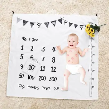 

Baby Photography Blanket Infant Photo Banner Pattern Background Cloth Props