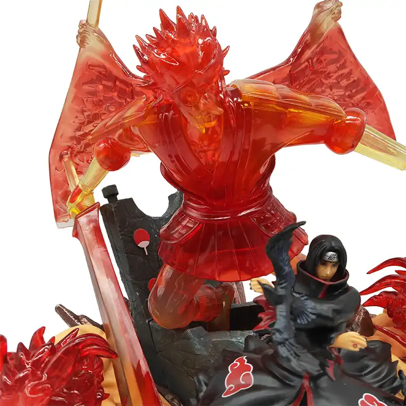 Anime Naruto GK Uchiha Itachi Susanoguo Scene Statue Oversized Figure Toy Model