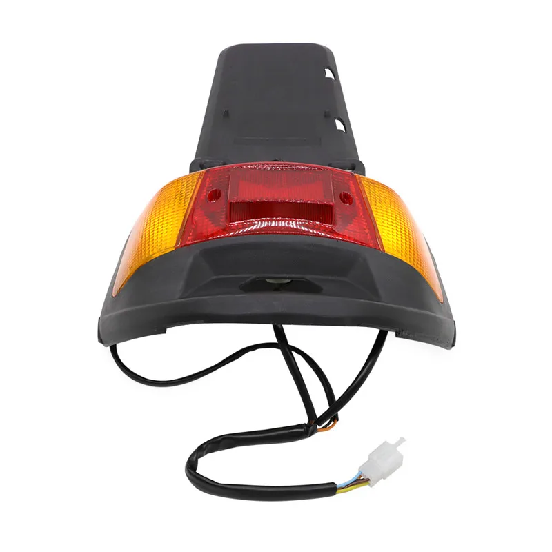 For Yamaha JOG 50 CY50 1992-2001 Jog JDM Taillight with Fender Cover Motorcycle LED Tail Light&Rear Fender Stop Taillight