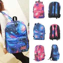 Новый модный рюкзак женский Звездный Вселенная Космос печать рюкзак школьная книга Рюкзаки Сумка Mochila Feminina ~