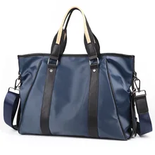 Качественная Дорожная сумка из черной нейлоновой кожи для пары дорожные сумки ручной багаж Мужская модная сумка из искусственной кожи