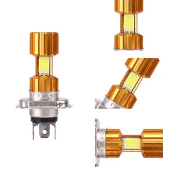 

Lamp Headlight Bulb 6000K Hi/Lo Beam Light 1pc Motorcycle Headlight H4
