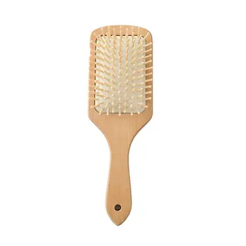 

Massage Health Lotus Wood Comb Solid Wood Tooth Comb Massage Hair Care Anti-Static Wood Comb Wooden