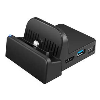 

USB-C Port Stands For Switch Host To TV HDMI Charging And Cooling Portable Network Card Base Games & Accessories Stands