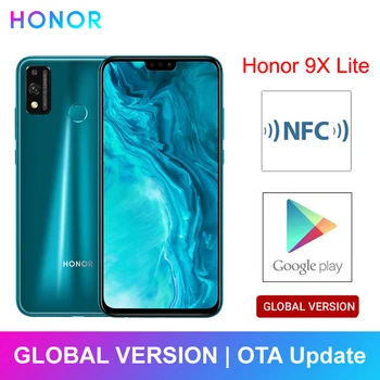 Перейти на Алиэкспресс и купить Смартфон Huawei Honor 9X Lite, двойная камера 48 МП, 128 мАч, экран 3750 дюйма