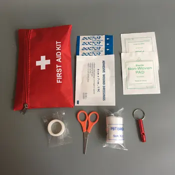 Kit d'urgence 8 articles, Mini Kit premiers soins, voyage, Sport, survie,