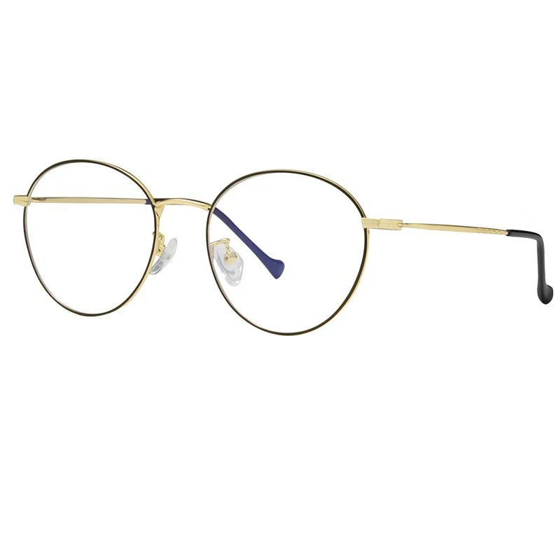 DIGUYAO, анти-синий светильник, очки для женщин, компьютерные очки, мужские, блокирующие, синий луч, игровые очки, высокое качество, аксессуары, очки - Цвет оправы: Black---Gold