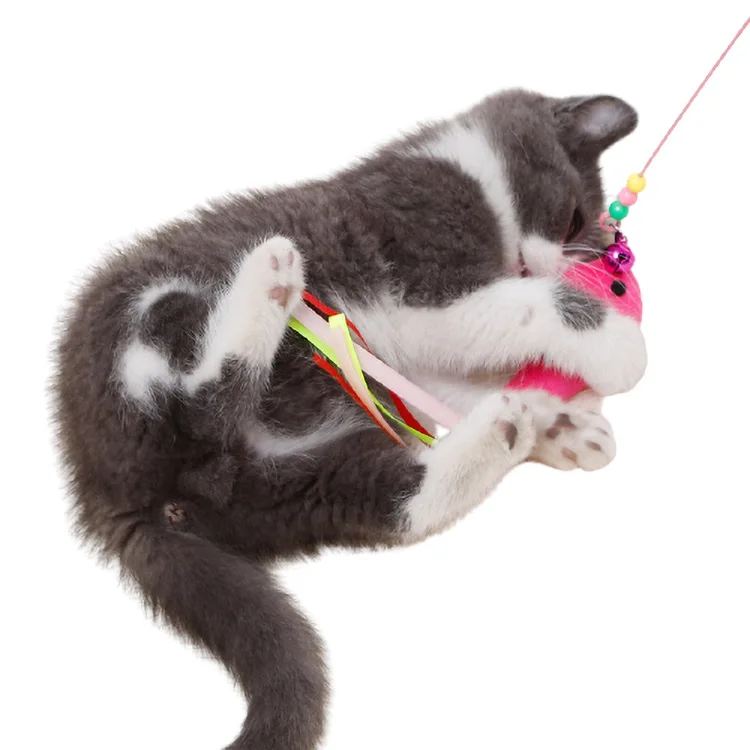 Automatic Electric Rotating Cat Toy Colorful Butterfly Bird Animal Shape Plastic Funny Pet Dog Kitten Interactive Training Toys