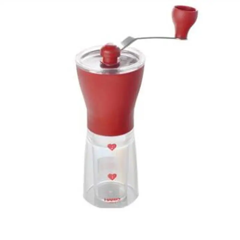 Coffee Machine HARIO Japanese Portable Powder Coffee Grinder Ceramic Core-grinding Household Manual Grinding Coffee Beans MSS