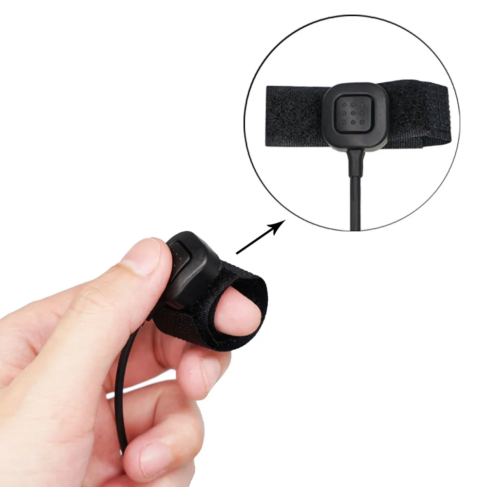 Baofeng Радио воздушная акустическая Трубная гарнитура 2 Pin PTT Mic наушники с