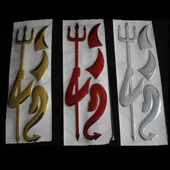 

3D Little Devil Car Stickers Decals Badge For Sticker Paste Sticker Vinyl Auto Decor Styling Decal 1pcs
