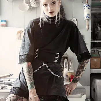 

Women corset Belt European Retro Gothic Female PU Pin Buckle Waist Belts Ladies Clothing Accessories Female Decorations