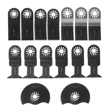 

15pcs/set Oscillating Multitool Saw Blade with Bi-metal Cutting Blades for Power Tools