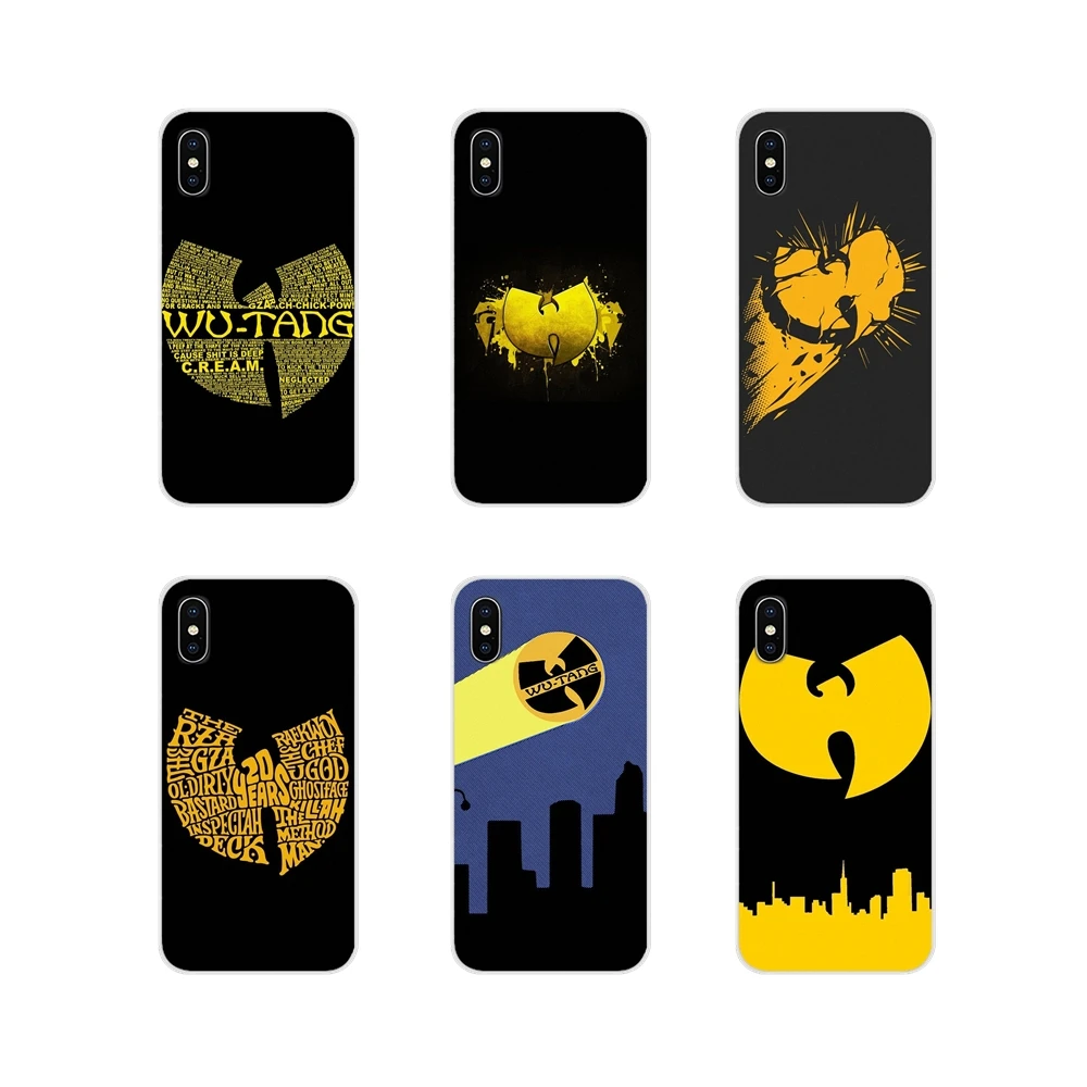 

For Xiaomi Mi4 Mi5 Mi5S Mi6 Mi A1 A2 5X 6X 8 9 Lite SE Pro Mi Max Mix 2 3 2S Wu Tang Clan Hip Hop Rap Band Transparent Soft Case