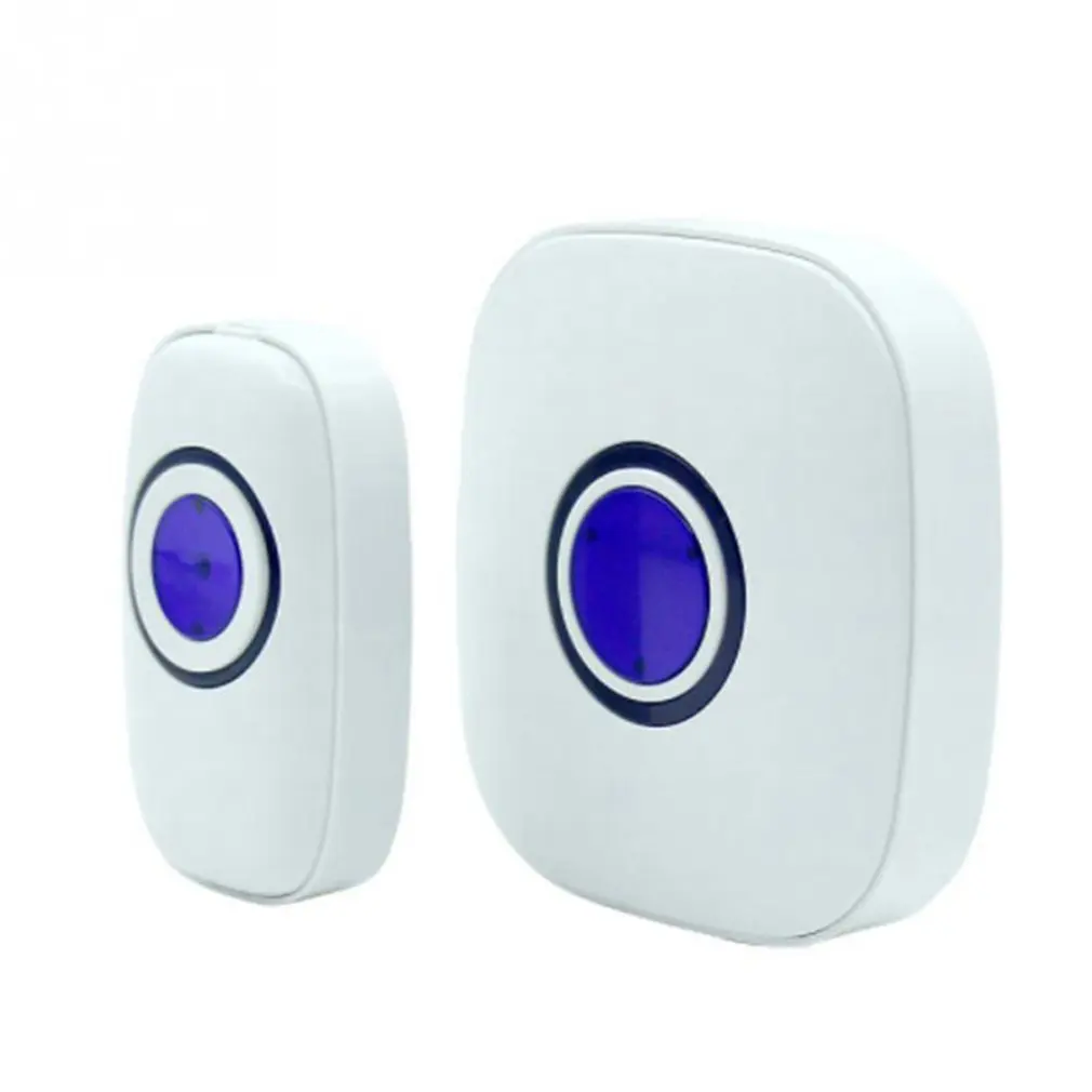 

Strong and Stable Signal Waterproof Doorbell 38 Songs 300m Remote Control Wireless Door Bell Smart Ring EU Plug