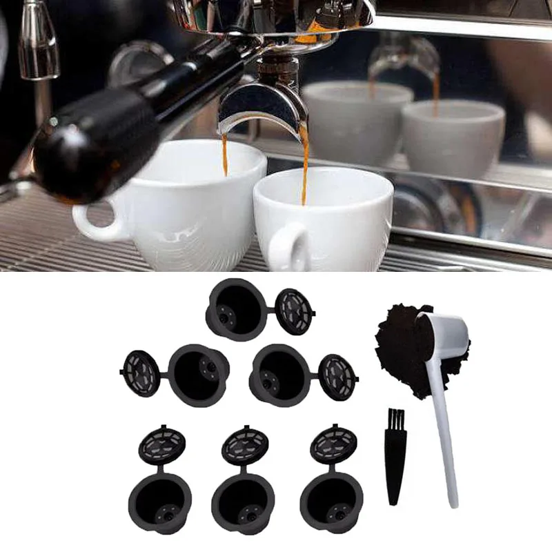 Многоразовые/многоразовые кофейные капсулы в капсулах для машины Nespresso