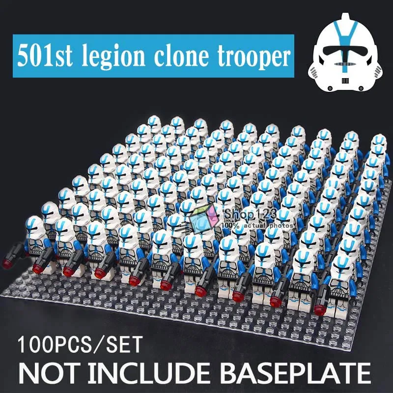 100 шт./лот, строительные блоки, Sith Shadow, Storm Solider, клон, Trooper, Sandtrooper, игрушки для детей